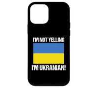 I'm Not Yelling Ukranian Country Flag Ukraine Quote Case for iPhone 12 mini