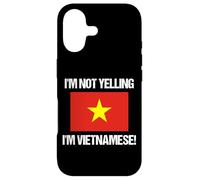 I'm Not Yelling Vietnamese Country Flag Vietnam Case for iPhone 17