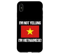 I'm Not Yelling Vietnamese Country Flag Vietnam Case for iPhone XS Max