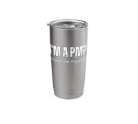 I'm Now a PMP! Respect The Processes Project Manager Gift Stainless Steel Insulated Tumbler