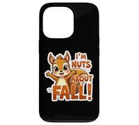 I'm Nuts About Fall Lover Cute Squirrel Autumn Womens Girls Case for iPhone 13 Pro