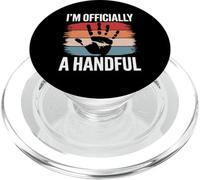 I'M Officially A Handful Five 5th Birthday For Boys Kids PopSockets PopGrip for MagSafe