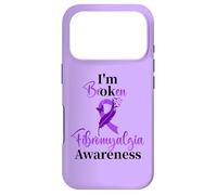 I'm OK Broken Fibro Ribbon Fibromyalgia Awareness Spoonie Case for iPhone 17 Pro