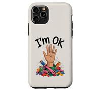 I'm OK Funny Sewing Chaos Crafting Humor Design Case for iPhone 11 Pro
