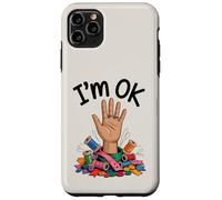 I'm OK Funny Sewing Chaos Crafting Humor Design Case for iPhone 11 Pro Max