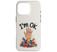 I'm OK Funny Sewing Chaos Crafting Humor Design Case for iPhone 16 Pro