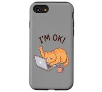Im Ok - Funny Tired Cat Case for iPhone SE (2020) / 7/8