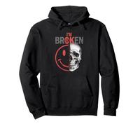 I'm Ok I'm Broken Tshirt Invisible Illness Mental Health Pullover Hoodie