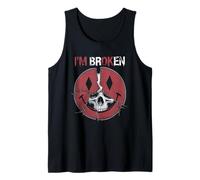 I'm Ok I'm Broken Tshirt Invisible Illness Mental Health Tank Top