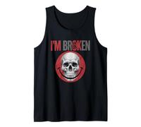 I'm Ok I'm Broken Tshirt Invisible Illness Mental Health Tank Top