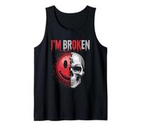 I'm Ok I'm Broken Tshirt Invisible Illness Mental Health Tank Top