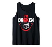 I'm Ok I'm Broken Tshirt Invisible Illness Mental Health Tank Top