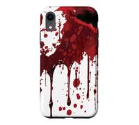 I'm OK It's Not My Blood Shirt Blood Splatter Horror Case for iPhone XR