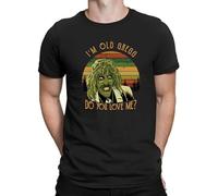 I'm Old Gregg Do You Love Me Vintage Men T-Shirt The Mighty Boosh Comedy TV Tee Black