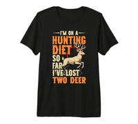 I'm on a Hunting Diet Funny Hunter Deer Hunting Premium T-Shirt