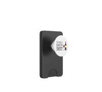 I'm On Liquid Diet Funny Wine Drinker Dieting Cartoon PopSockets PopWallet for MagSafe