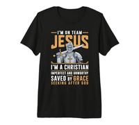 I'm on Team Jesus Christ I'm Knight Christian Believer God Premium T-Shirt