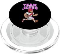 Im On Team Jesus Scripture Bible Verse Christian Prayer Lord PopSockets PopGrip for MagSafe