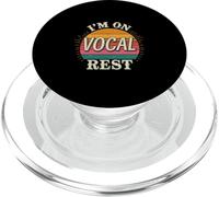 I'm On Vocal Rest Singer Voice Recovery - PopSockets PopGrip for MagSafe