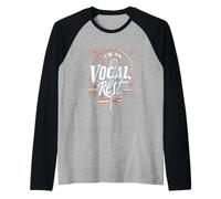 I'm On Vocal Rest Singer Voice Recovery ||- Raglan Baseball Tee