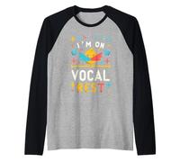 I'm On Vocal Rest Singer Voice Recovery |- Raglan Baseball Tee
