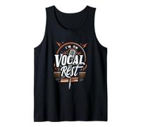 I'm On Vocal Rest Singer Voice Recovery ||- Tank Top