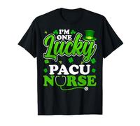 I'm One Lucky Pacu Nurse St. Patricks Day Shamrock Leaf T-Shirt