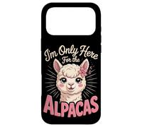 I'm Only Here For The Alpacas Farm Case for iPhone 17 Pro Max