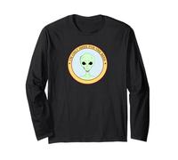 I'm Only Here for The Beer (Funny Alien Statement) Long Sleeve T-Shirt