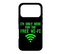 I'm Only Here For The Free Wifi Funny Internet Marketer G ase for iPhone 17 Pro