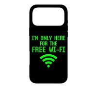 I'm Only Here For The Free Wifi Funny Internet Marketer G ase for iPhone 17 Pro Max