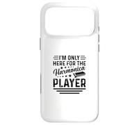 I'm Only Here For The Harmonica Player Harmonica Instruments Case for iPhone 17 Pro Max