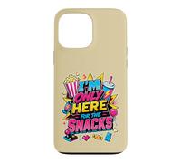 I'm Only Here For The Snacks Gamer Arcade Art Case for iPhone 13 Pro Max