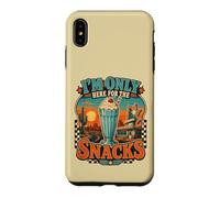I'm Only Here For The Snacks Retro Diner Milkshake Case for iPhone XS Max