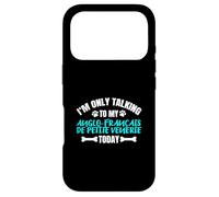 I'm Only Talking To My Anglo-Français De Petite Vénerie Case for iPhone 17 Pro