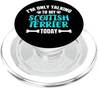 I'm Only Talking To My Scottish Terrier Today PopSockets PopGrip for MagSafe