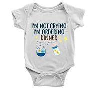 Im Ordering Dinner Baby Boy Babygrow Funny Food Joke Milk New Born Gift