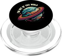 I'm Out Of This World - Awesome Alien Space Planet Lover PopSockets PopGrip for MagSafe
