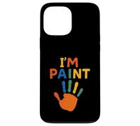 I'm Paint Finger Painting Art Kids Colorful Finger Paint Case for iPhone 13 Pro Max