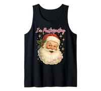 I'm Participating Leave Me Alone Ugly Christmas Sweater Tank Top
