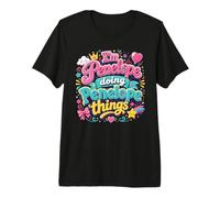 I'm Penelope Doing Penelope Things Cute Girl's Stripe Premium T-Shirt