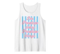I'm Penelope Doing Penelope Things Cute Girl's Stripe Tank Top