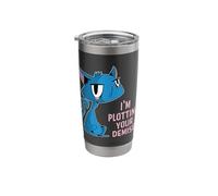 I'm Plotting Your Demise Cat Owner Cat Lover Animals Pets Stainless Steel Insulated Tumbler