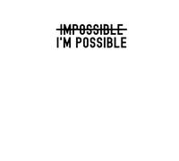 I'm Possible: A Lined Notebook