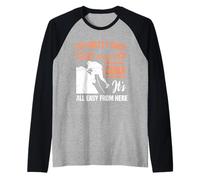 I'm Pretty Sure That was The crux It's All Easy from here Raglan Baseball Tee