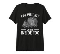 I'm Prickly in The Inside Too Porcupines Rodent Animal Premium T-Shirt
