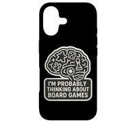 I'm Probably Thinking About Boardgames Tabletop Games Lover Case for iPhone 17