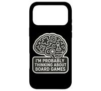 I'm Probably Thinking About Boardgames Tabletop Games Lover Case for iPhone 17 Pro Max
