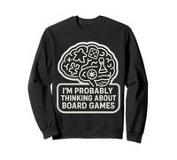 I'm Probably Thinking About Boardgames Tabletop Games Lover Sweatshirt