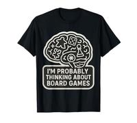 I'm Probably Thinking About Boardgames Tabletop Games Lover T-Shirt